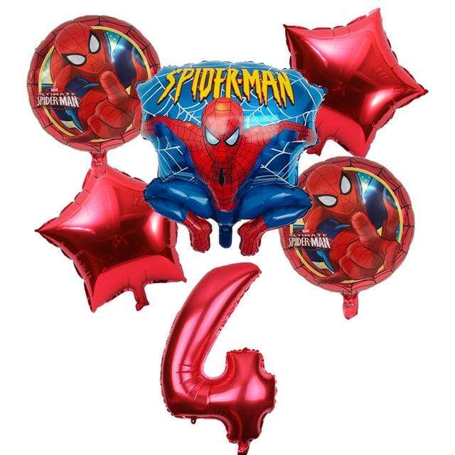 Spiderman Foil Balloon Set JadeMoghul Inc. 