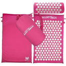 Spike Mat Acupressure Mat, Massage Mat Acupuncture Pillow Set Yoga Mat Needle Relieve Back, Neck and Sciatic Pain, Relax Muscles JadeMoghul Inc. 