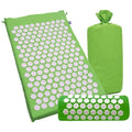 Spike Mat Acupressure Mat, Massage Mat Acupuncture Pillow Set Yoga Mat Needle Relieve Back, Neck and Sciatic Pain, Relax Muscles JadeMoghul Inc. 