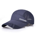 Sport running caps Adjustable outdoor visor cap summer sun hat breathable mesh hat Baseball mesh caps-as photo 4-One Size-JadeMoghul Inc.