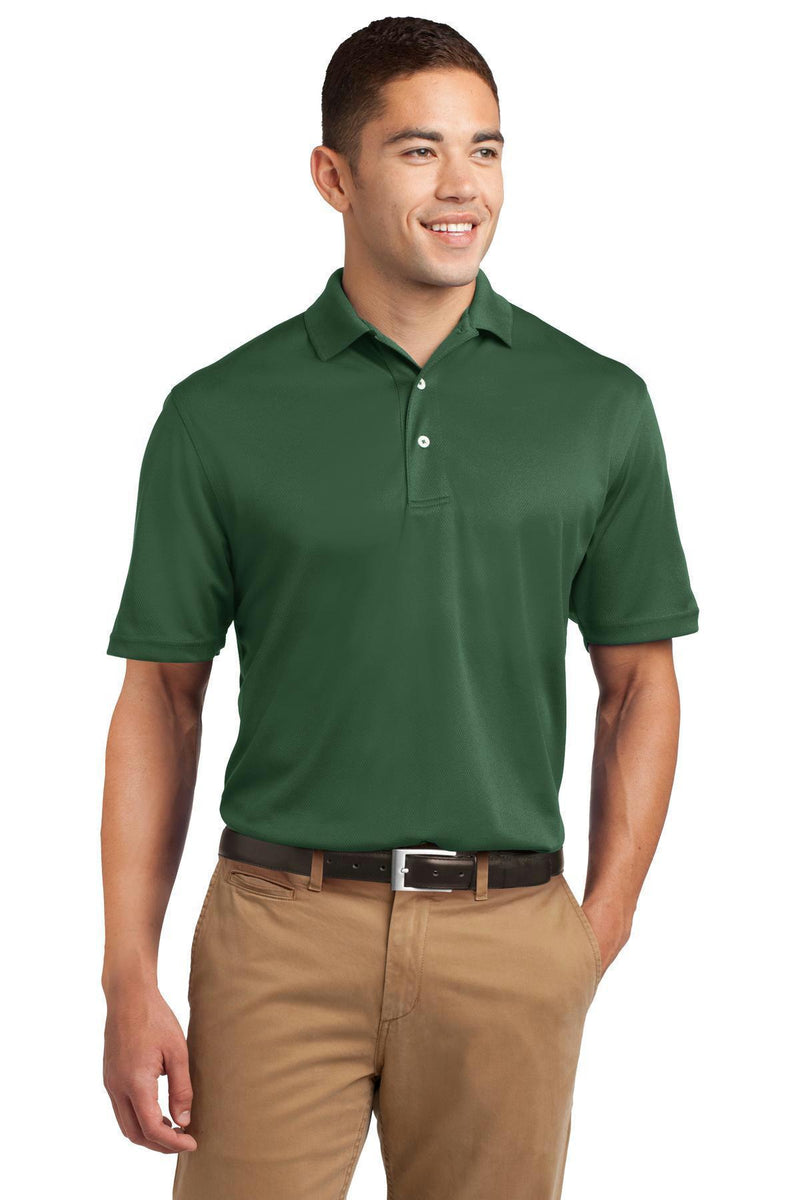 Sport-Tek Dri-Mesh Polo. K469-Polos/knits-Forest Green-4XL-JadeMoghul Inc.