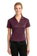 Sport-Tek Ladies Dri-Mesh V-Neck Polo. L469-Polos/knits-Maroon-4XL-JadeMoghul Inc.