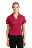 Sport-Tek Ladies Dri-Mesh V-Neck Polo. L469-Polos/knits-Red-XXL-JadeMoghul Inc.