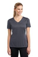 Sport-Tek Ladies PosiCharge Competitor V-Neck Tee. LST353-Ladies-Iron Grey-4XL-JadeMoghul Inc.