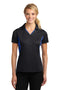 Sport-Tek Ladies Side Blocked Micropique Sport-Wick Polo. LST655-Polos/knits-Black/ True Royal-L-JadeMoghul Inc.