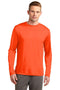 Sport-Tek Long Sleeve PosiCharge Competitor Tee. ST350LS-Activewear-Neon Orange-4XL-JadeMoghul Inc.