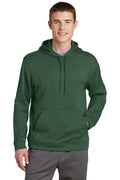 Sport-Tek Sport-Wick Fleece Hooded Pullover. F244-Sweatshirts/fleece-Forest Green-4XL-JadeMoghul Inc.