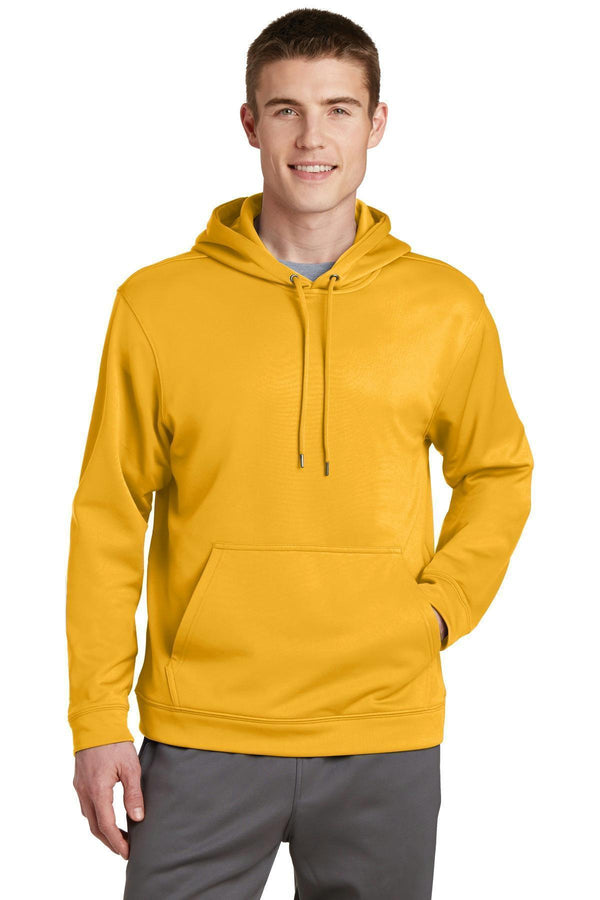 Sport-Tek Sport-Wick Fleece Hooded Pullover. F244-Sweatshirts/fleece-Gold-4XL-JadeMoghul Inc.
