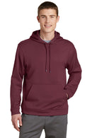 Sport-Tek Sport-Wick Fleece Hooded Pullover. F244-Sweatshirts/fleece-Maroon-3XL-JadeMoghul Inc.