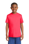 Sport-Tek Youth PosiCharge Competitor Tee. YST350-Activewear-Hot Coral-XL-JadeMoghul Inc.