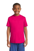 Sport-Tek Youth PosiCharge Competitor Tee. YST350-Activewear-Pink Raspberry-XL-JadeMoghul Inc.