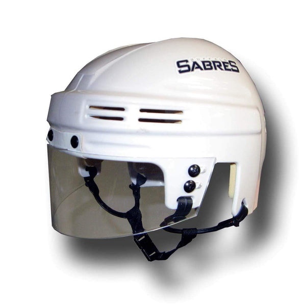 Sporting Goods Official NHL Licensed Mini Player Helmets - Buffalo Sabres (White) SportStar Athletics