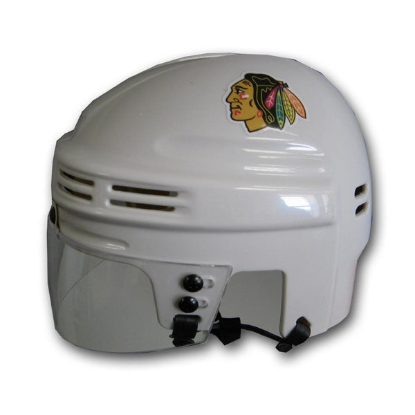 Sporting Goods Official NHL Licensed Mini Player Helmets - Chicago Blackhawks (White) SportStar Athletics