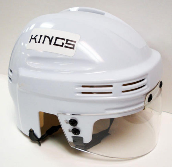Sporting Goods Official Nhl Licensed Mini Player Helmets - La Kings (White) SportStar Athletics