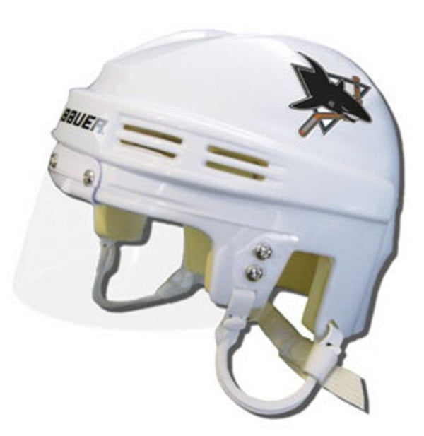 Sporting Goods Official NHL Licensed Mini Player Helmets - San Jose Sharks (White) SportStar Athletics