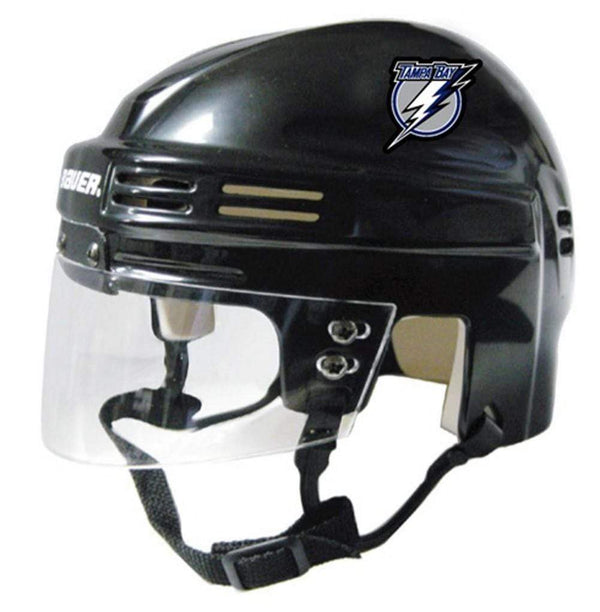 Sporting Goods Official NHL Licensed Mini Player Helmets - Tampa Bay Lightning SportStar Athletics