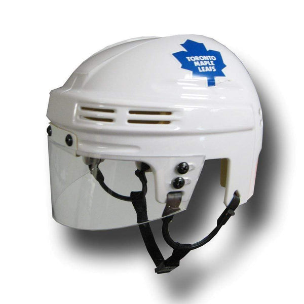 Sporting Goods Official NHL Licensed Mini Player Helmets - Toronto Maple Leafs (White) SportStar Athletics