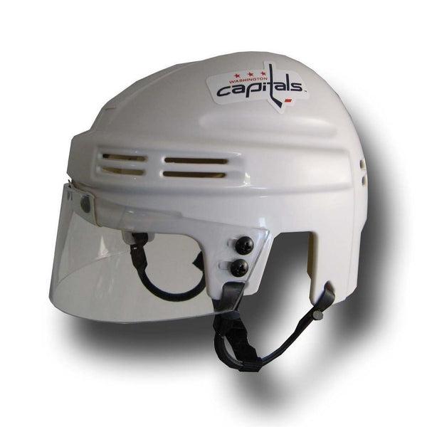 Sporting Goods Official NHL Licensed Mini Player Helmets - Washington Capitals (White) SportStar Athletics