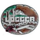 Sports Accessories - Logger 3D Enameled Belt Buckle-Jewelry & Accessories,Buckles,Enameled Buckles,-JadeMoghul Inc.
