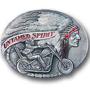 Sports Accessories - Untamed Spirit Enameled Belt Buckle-Jewelry & Accessories,Buckles,Enameled Buckles,-JadeMoghul Inc.
