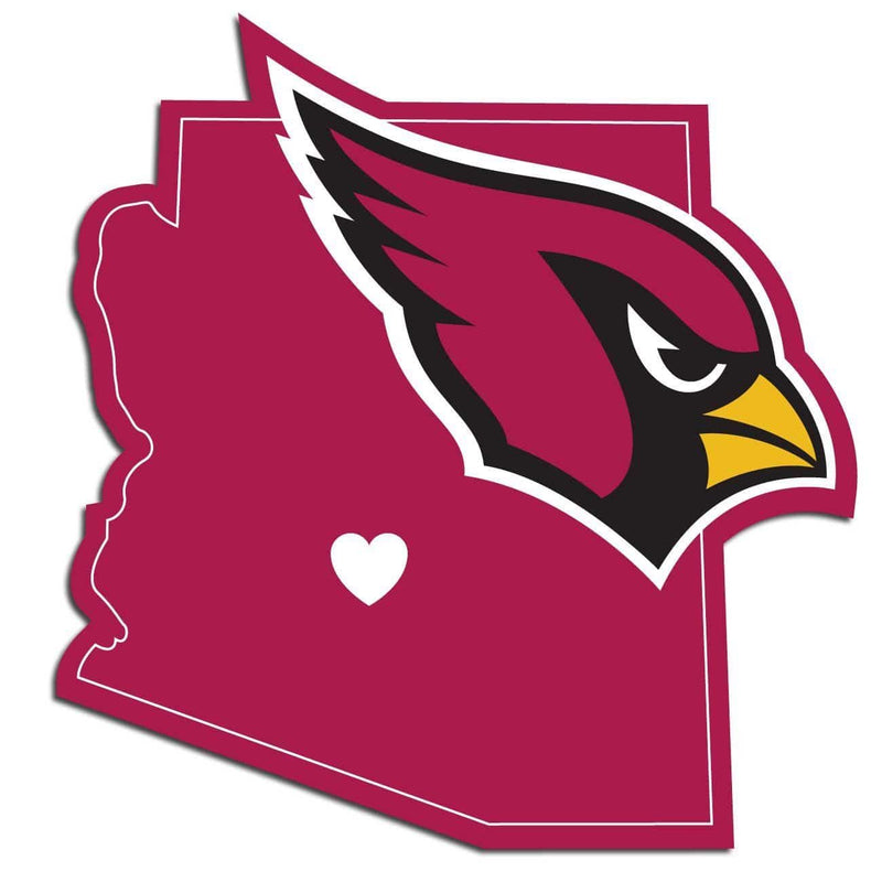 Sports Automotive Accessories NFL - Arizona Cardinals Home State Decal JM Sports-7