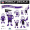 Sports Automotive Accessories NFL - Baltimore Ravens Family Decal Set Large JM Sports-7