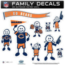 Sports Automotive Accessories NFL - Chicago Bears Family Decal Set Large JM Sports-7