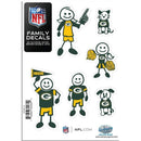 Sports Automotive Accessories NFL - Green Bay Packers Family Decal Set Small JM Sports-7