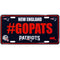 Sports Automotive Accessories NFL - New England Patriots Hashtag License Plate JM Sports-7