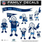 Sports Automotive Accessories NFL - Tennessee Titans Family Decal Set Large JM Sports-7