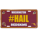 Sports Automotive Accessories NFL - Washington Redskins Hashtag License Plate JM Sports-7