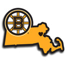 Sports Automotive Accessories NHL - Boston Bruins Home State Decal JM Sports-7
