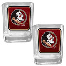 NCAA - Florida St. Seminoles Square Glass Shot Glass Set