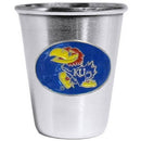 NCAA - Kansas Jayhawks Steel Shot Glass