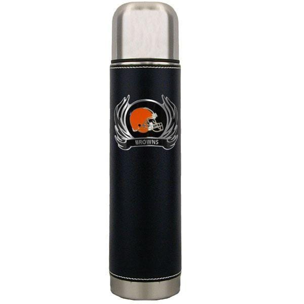 Sports Beverage Ware NFL - Cleveland Browns Thermos with Flame Emblem JM Sports-16