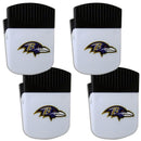 Sports Cool Stuff NFL - Baltimore Ravens Chip Clip Magnet with Bottle Opener, 4 pack JM Sports-7
