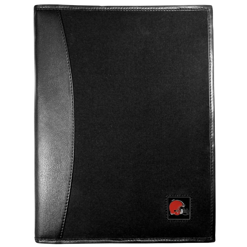 Sports Cool Stuff NFL - Cleveland Browns Leather and Canvas Padfolio JM Sports-16