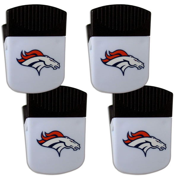 Sports Cool Stuff NFL - Denver Broncos Chip Clip Magnet with Bottle Opener, 4 pack JM Sports-7