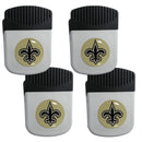 Sports Cool Stuff NFL - New Orleans Saints Clip Magnet with Bottle Opener, 4 pack JM Sports-7