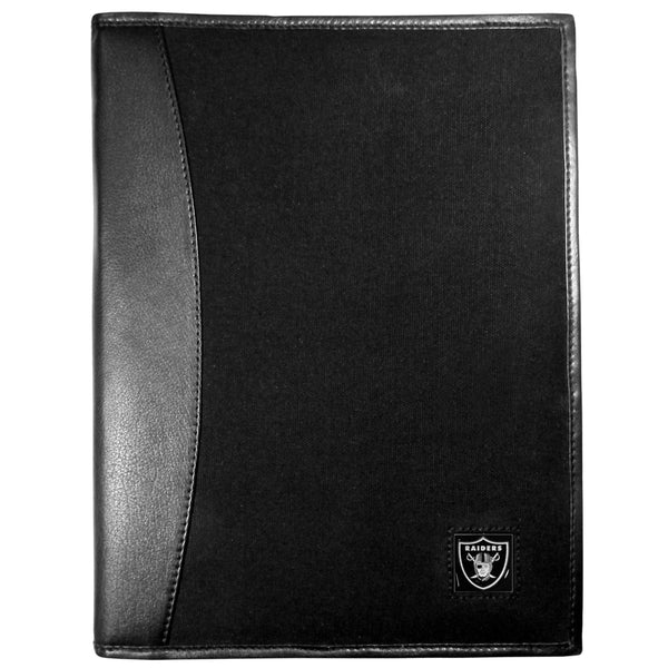 Sports Cool Stuff NFL - Oakland Raiders Leather and Canvas Padfolio JM Sports-16