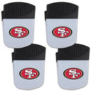 Sports Cool Stuff NFL - San Francisco 49ers Chip Clip Magnet with Bottle Opener, 4 pack JM Sports-7