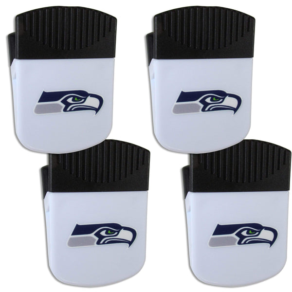 Sports Cool Stuff NFL - Seattle Seahawks Chip Clip Magnet with Bottle Opener, 4 pack JM Sports-7