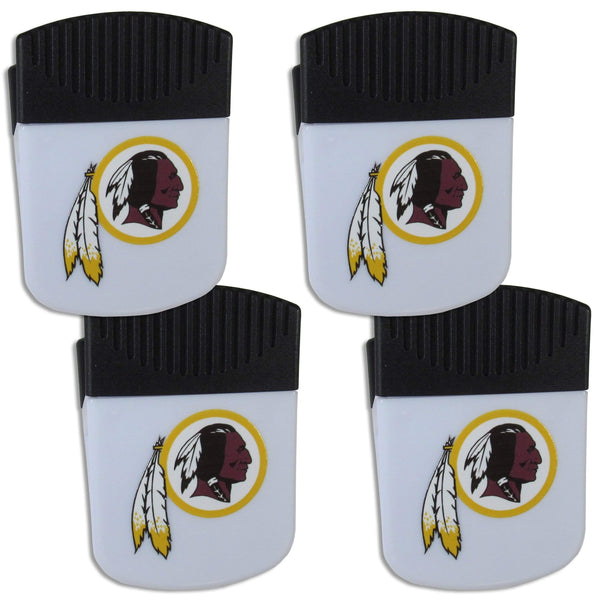 Sports Cool Stuff NFL - Washington Redskins Chip Clip Magnet with Bottle Opener, 4 pack JM Sports-7