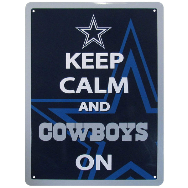 Sports Home & Office Accessories NFL - Dallas Cowboys Keep Calm Sign JM Sports-11