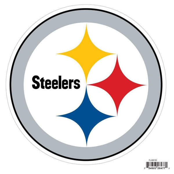 Sports Home & Office Accessories NFL - Pittsburgh Steelers 8 inch Logo Magnets JM Sports-7
