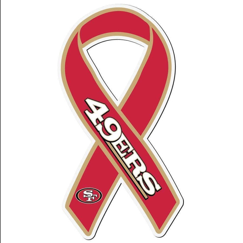 Sports Home & Office Accessories NFL - San Francisco 49ers Ribbon Magnet JM Sports-7