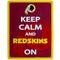 Sports Home & Office Accessories NFL - Washington Redskins Keep Calm Sign JM Sports-11