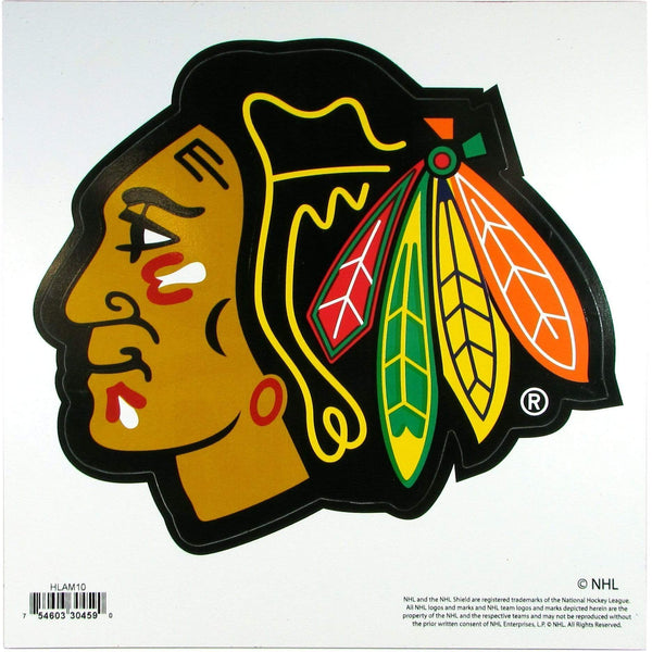Sports Home & Office Accessories NHL - Chicago Blackhawks 8 inch Logo Magnets JM Sports-7
