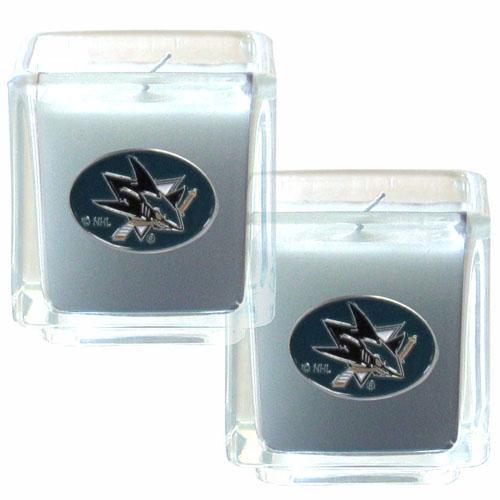 Sports Home & Office Accessories NHL - San Jose Sharks Scented Candle Set JM Sports-16