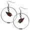 Sports Jewelry & Accessories NFL - Arizona Cardinals 2 Inch Hoop Earrings JM Sports-7